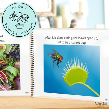 Carnivorous Plants Decodable Readers + Reading Comprehension (Printable PDF)